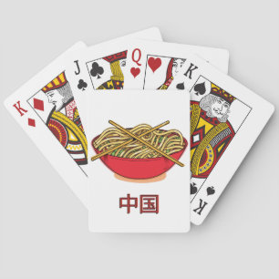 China Noodles Playing Cards