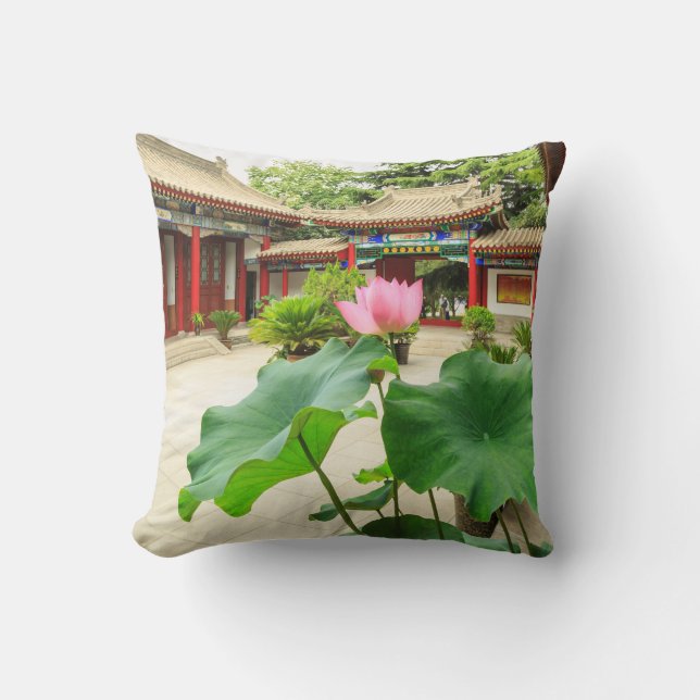 China Pagoda Interior Cushion (Front)