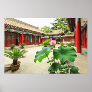 China Pagoda Interior Poster