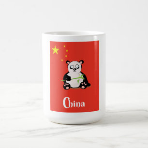 China Panda travel poster. Coffee Mug