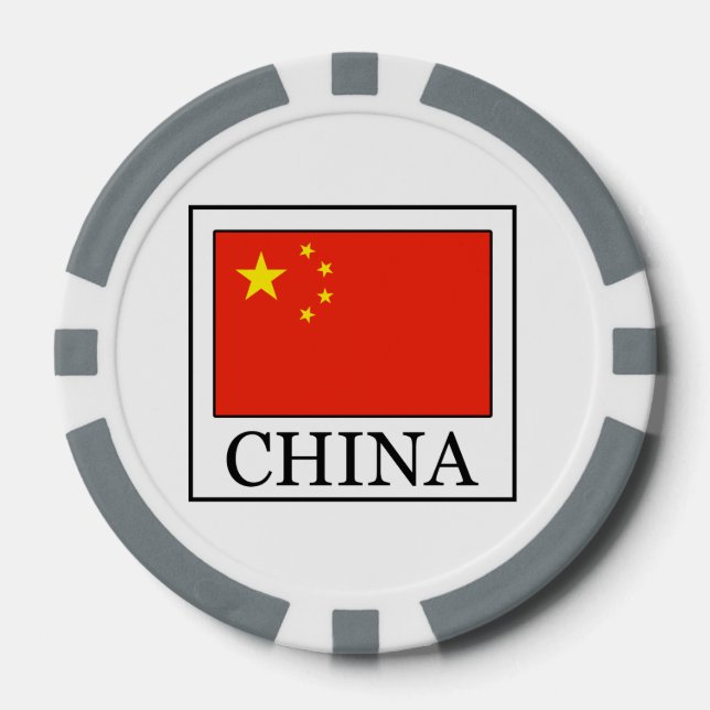 China Poker Chips (Front)