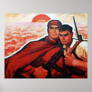 China Red Army Poster
