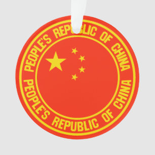 China Round Emblem Ornament