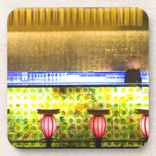 China, Shanghai. Bar in the Xin Tian Di bar 2 Coaster