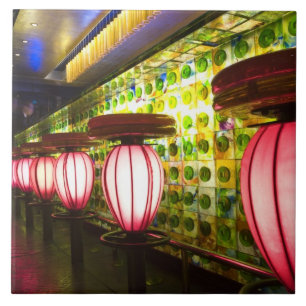 China, Shanghai. Bar in the Xin Tian Di bar Tile