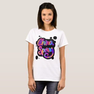 China Spring Colourful T-Shirt