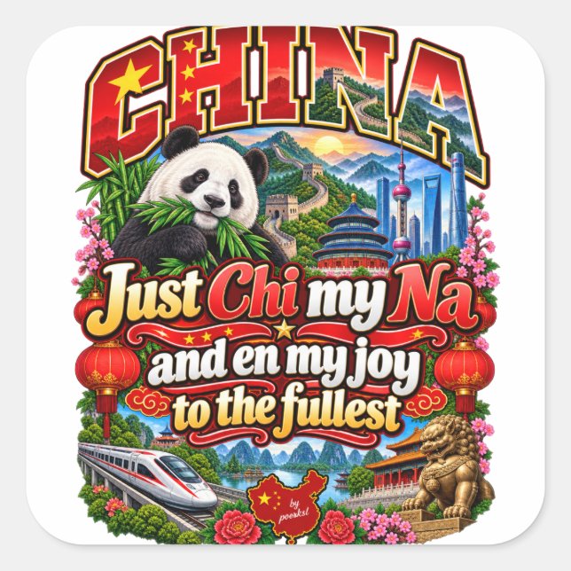 China sticker (Front)