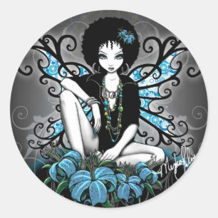 "China" Stickers Retro Lilly Faery