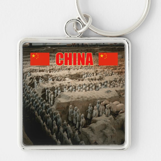 CHINA Terracotta Army Key Ring (Front)
