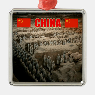 CHINA Terracotta Army Metal Tree Decoration