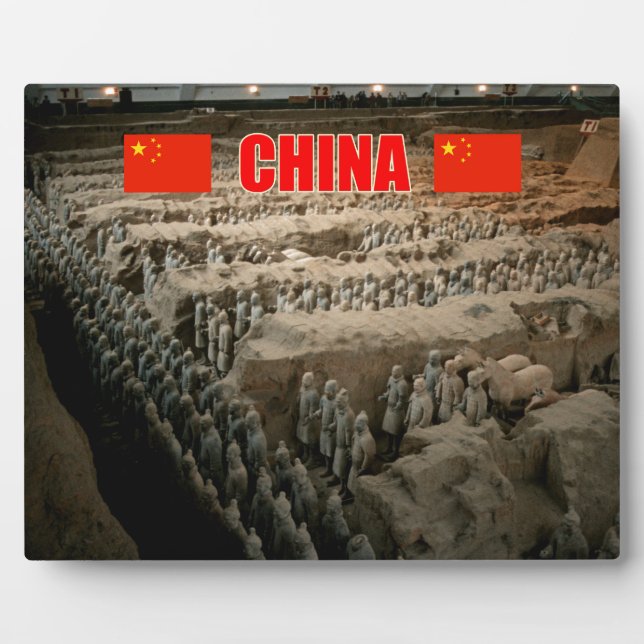 CHINA Terracotta Army Plaque (Front)
