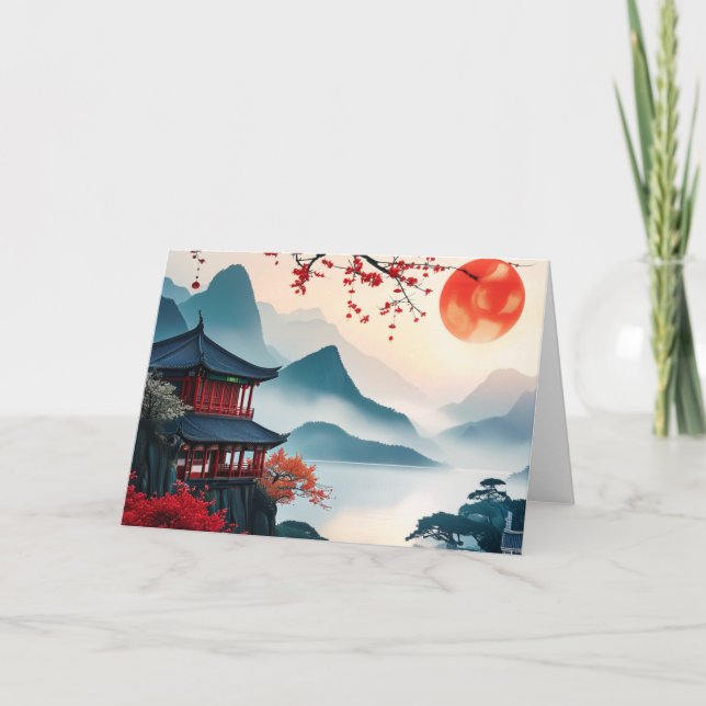 China Thank You Card (Front)