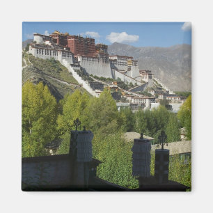 China, Tibet, Lhasa, Potala Palace 2 Magnet