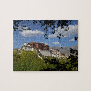 China, Tibet, Lhasa, Potala Palace Jigsaw Puzzle
