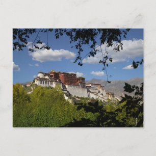 China, Tibet, Lhasa, Potala Palace Postcard