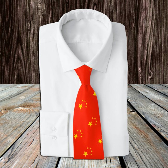 China Ties, fashion Chinese Flag, business Tie (Creator Uploaded)
