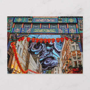 china town postcard