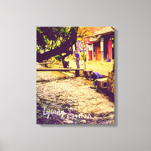 China travel Lijiang Yunnan Province Canvas Print