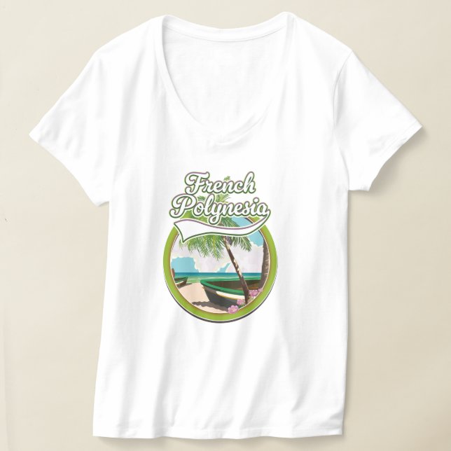 China Travel map logo T-Shirt (Laydown)