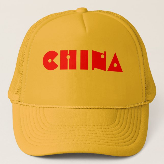 China Trucker Hat (Front)