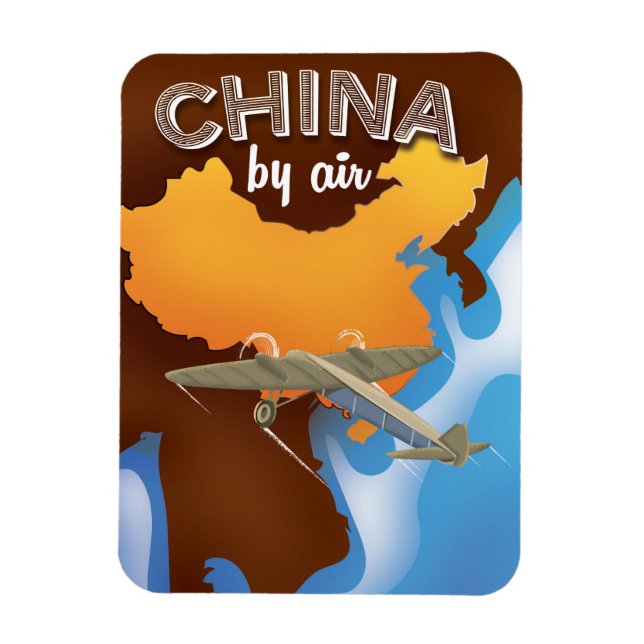 China Vintage Travel poster Magnet (Vertical)