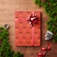 China Wrapping Paper, Chinese Flag patriotic