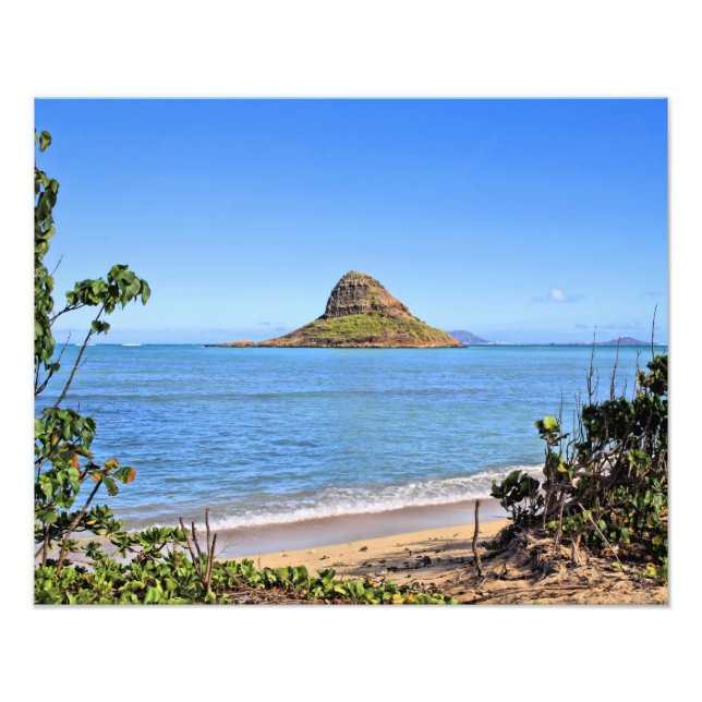 Chinamans Hat -Oahu Photo Print (Front)