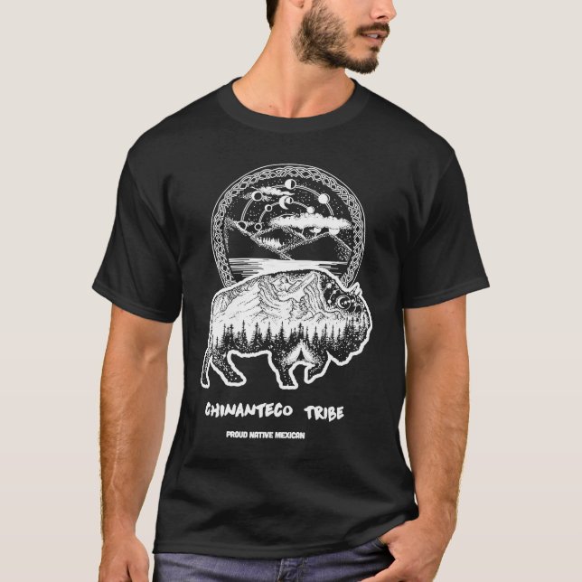 Chinanteco Tribe Native Mexican Indian Proud Astro T-Shirt (Front)