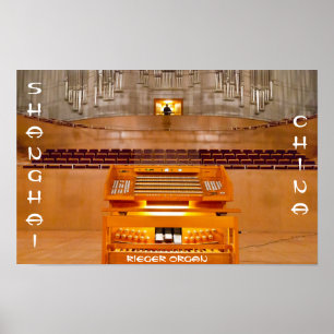 China's largest organ poster
