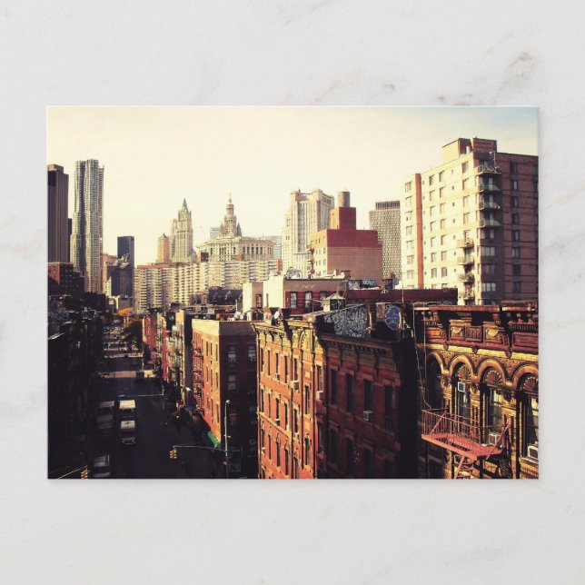 Chinatown Cityscape Postcard (Front)