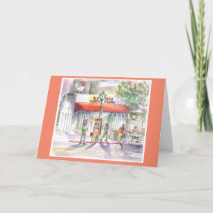 Chinatown Folding Holiday Card