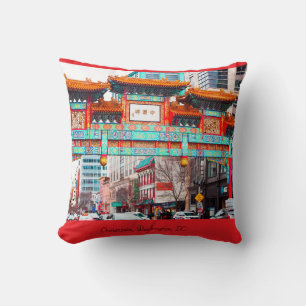 Chinatown in Washington, DC. Cushion
