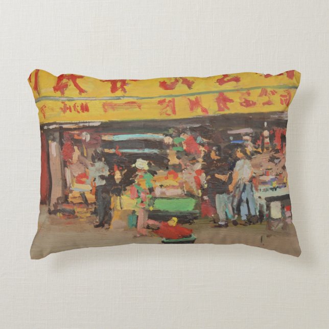 Chinatown New York 2012 Decorative Cushion (Front)