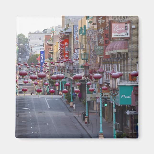 Chinatown on Grant Street in San Francisco, Magnet (Front)