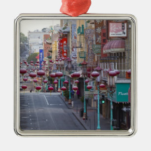 Chinatown on Grant Street in San Francisco, Metal Tree Decoration