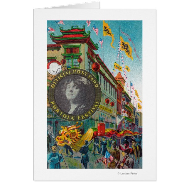 Chinatown Parade for Portola Festival (Front)