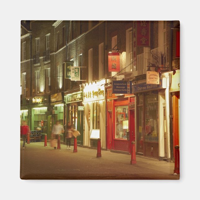 Chinatown, Soho, London, England, United Kingdom Magnet (Front)