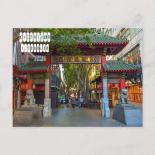 Chinatown Sydney in Australia Postcard