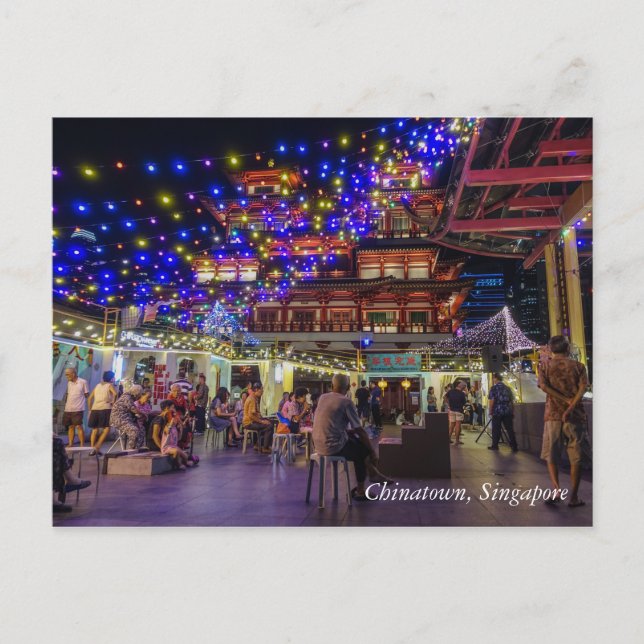 Chinatown Visitor Centre, Singapore Postcard (Front)