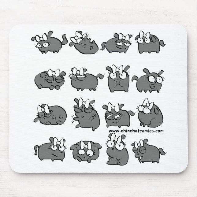 ChinChatcomics Original Rolo Mouse Mat (Front)