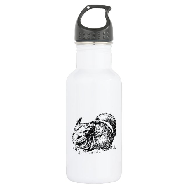 Chinchilla 532 Ml Water Bottle (Front)