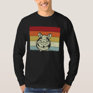 Chinchilla Boys Girls Vintage Chinchilla Retro T-Shirt
