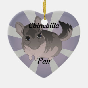 Chinchilla Ceramic Tree Decoration
