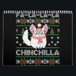 Chinchilla Christmas Ugly Gift For Chinchilla Love Calendar<br><div class="desc">Chinchilla Christmas Ugly Gift For Chinchilla Love</div>