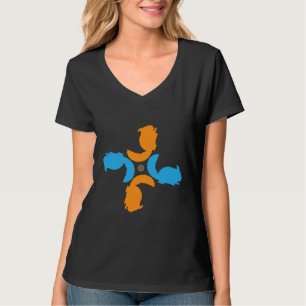 Chinchilla Circle Animal Lover Idea T-Shirt