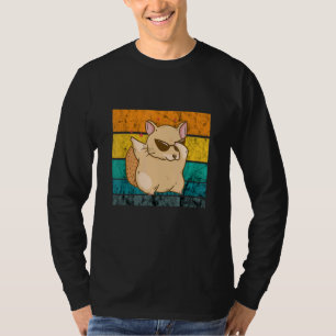 Chinchilla Dancing Chinchilla Retro Vintage Pet Ow T-Shirt