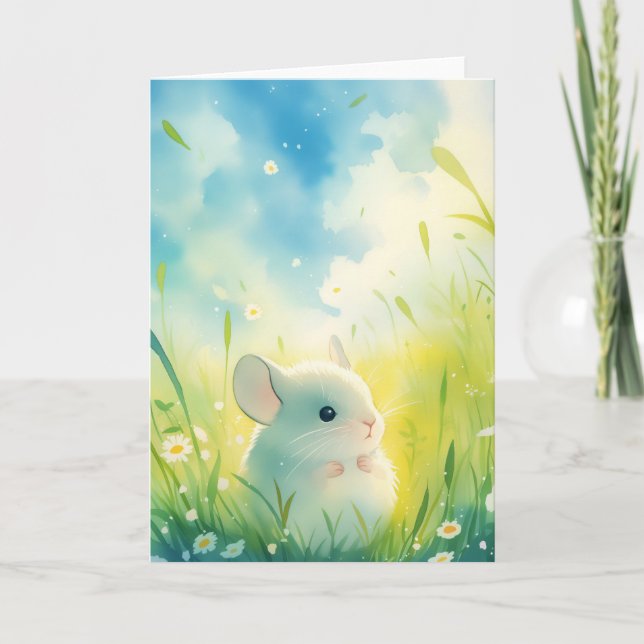 Chinchilla Day Under the Sun Card (Front)