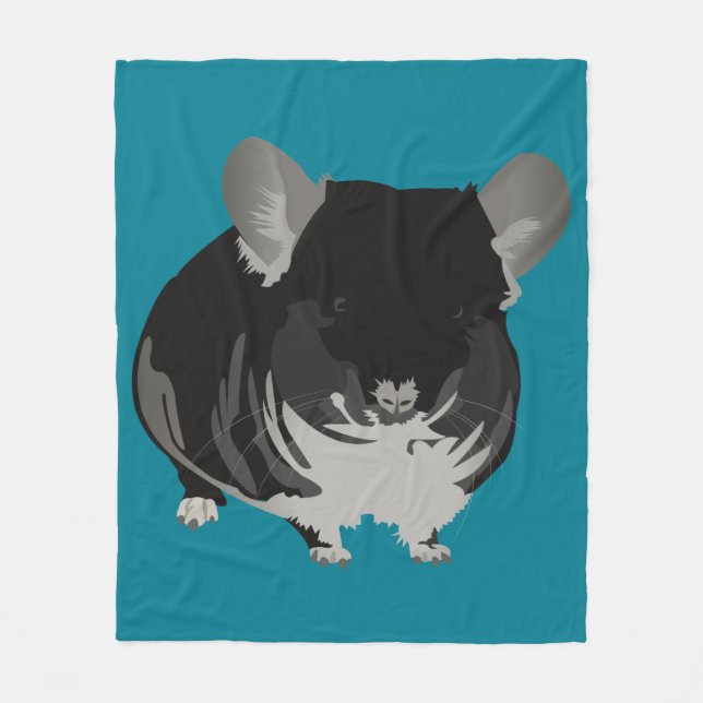Chinchilla Fleece Blanket (Front)