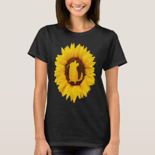 Chinchilla For Women Men Rodent Animal Sunflower T-Shirt