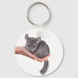 chinchilla key ring